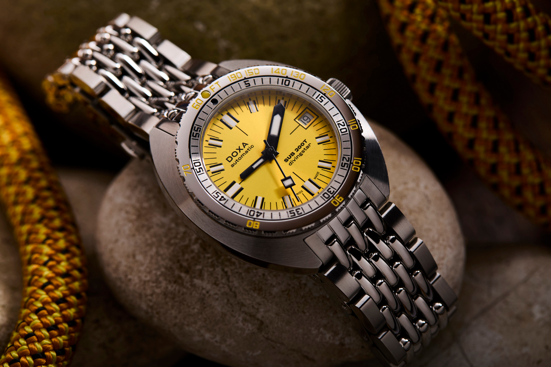 Doxa SUB 200T Divingstar Automatic (Yellow Dial / 39mm)