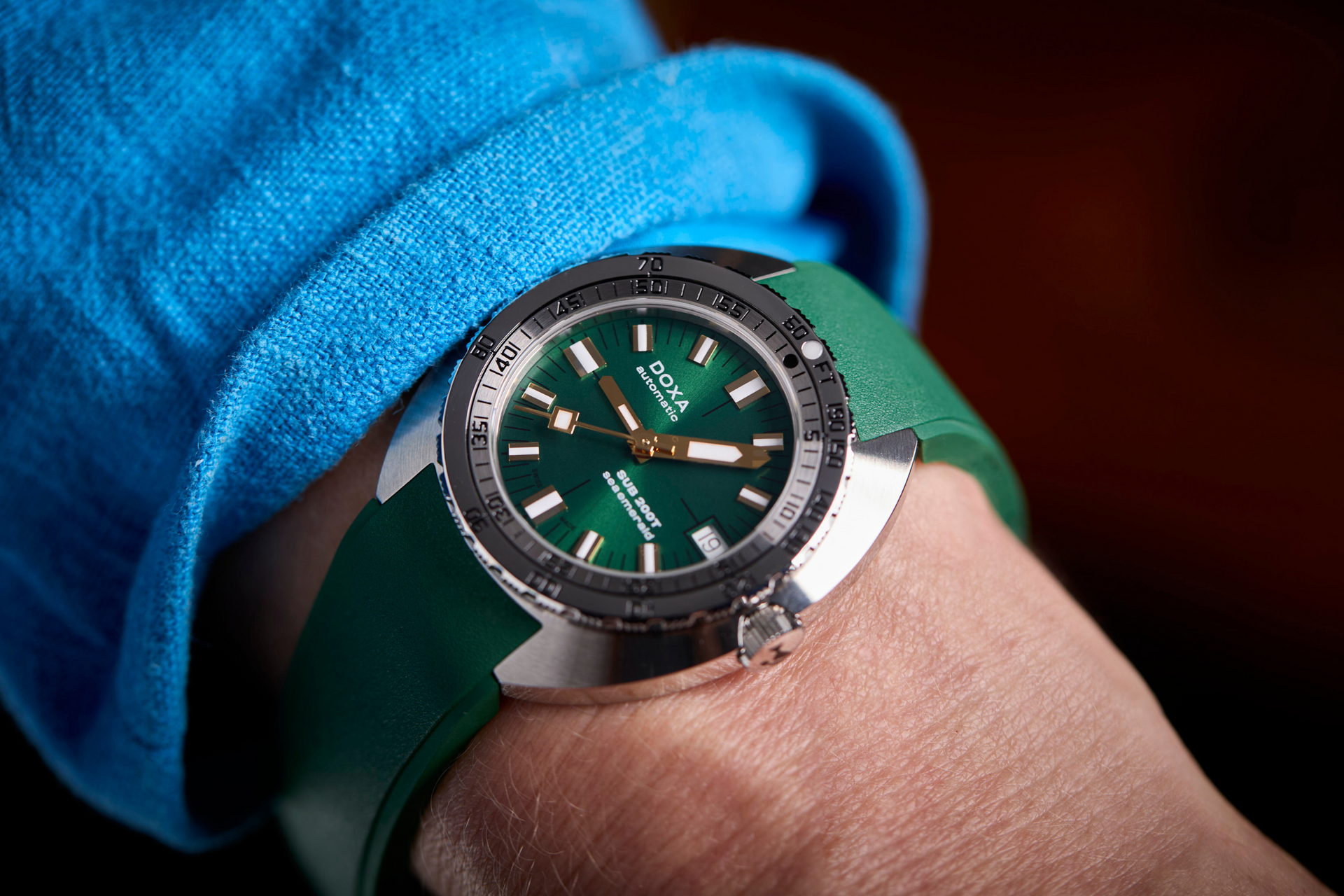 Doxa SUB 200T Sea Emerald Automatic (Green Dial / 39mm)