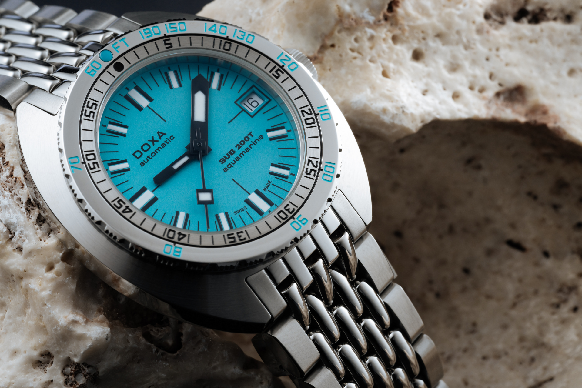Doxa SUB 200T Aquamarine Automatic (Aquamarine Dial / 39mm)
