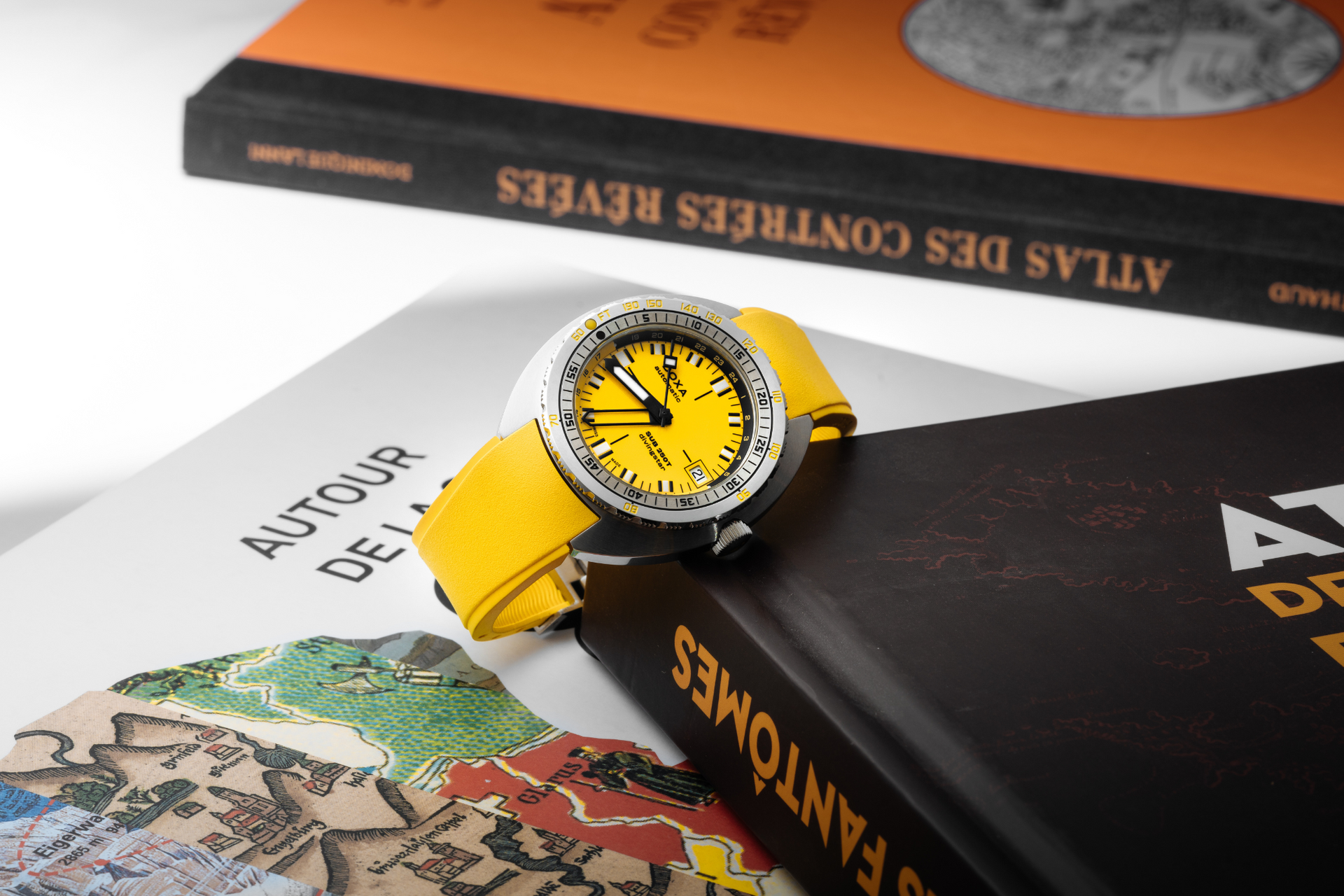 Doxa SUB 250T GMT Divingstar Automatic (Yellow Dial / 40mm)