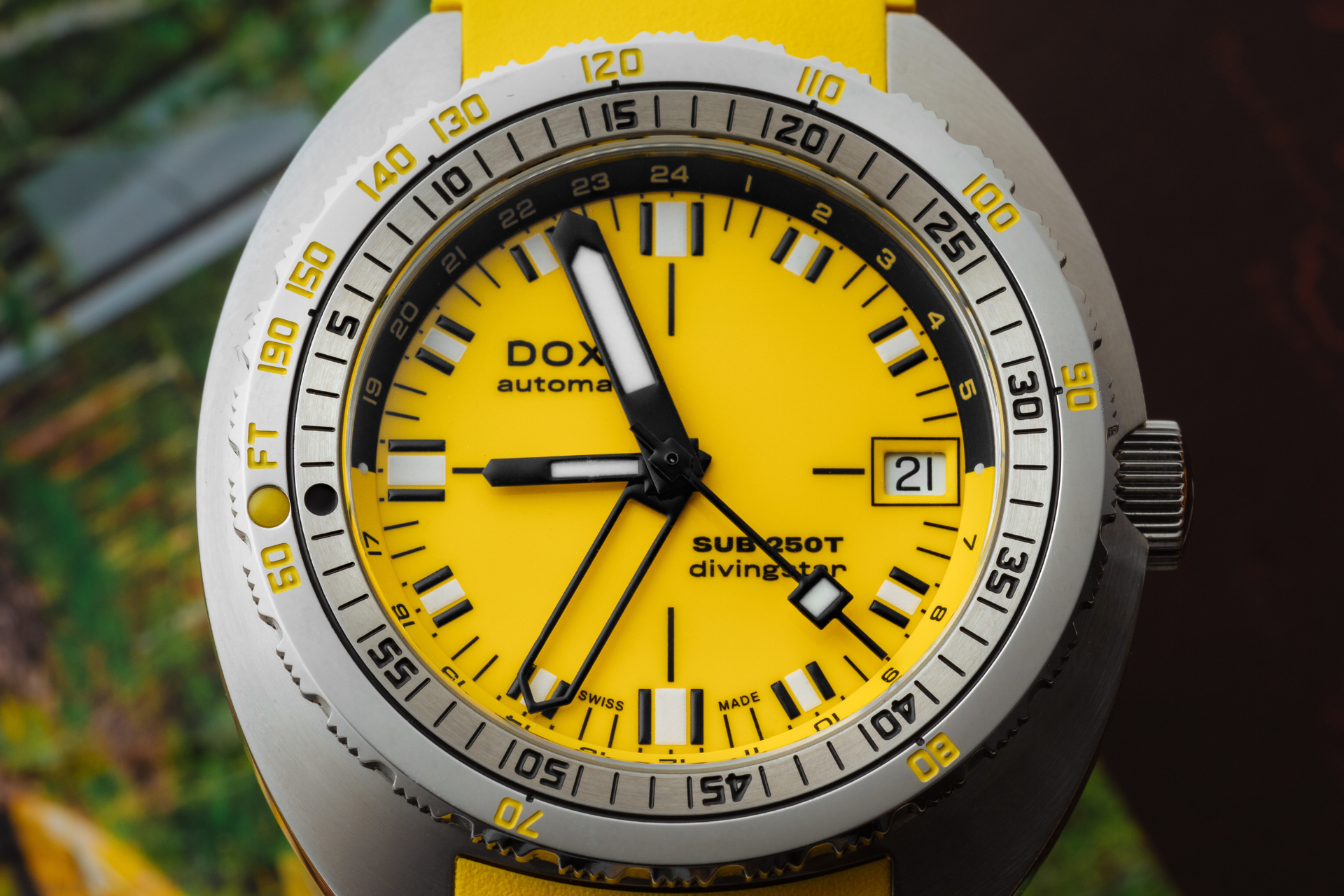 Doxa SUB 250T GMT Divingstar Automatic (Yellow Dial / 40mm)