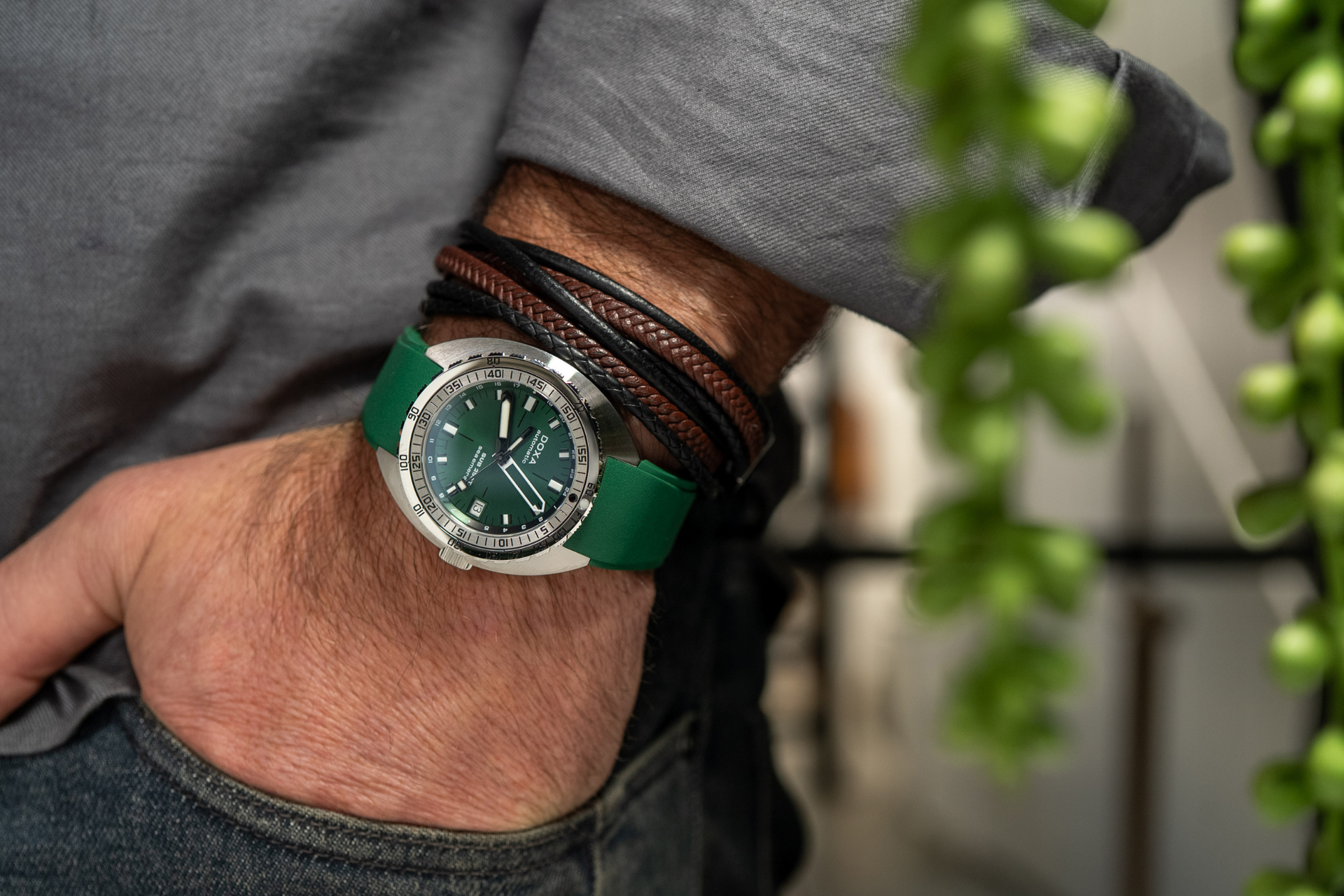 Doxa SUB 250T GMT Sea Emerald Automatic (Green Dial / 40mm)