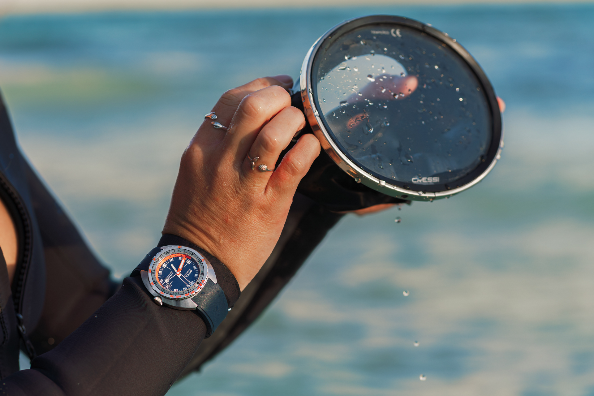 Doxa SUB 250T GMT Caribbean Automatic (Blue Dial / 40mm)