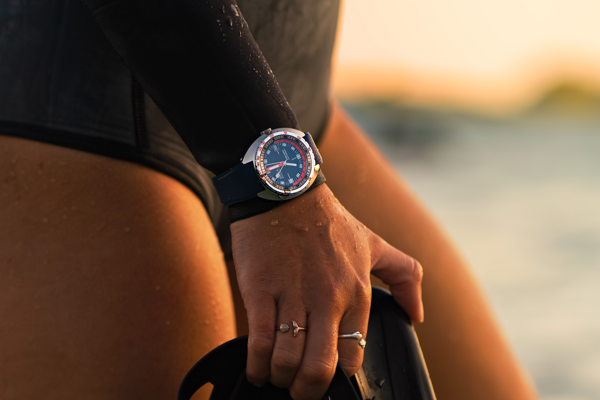 Doxa SUB 250T GMT Caribbean Automatic (Blue Dial / 40mm)