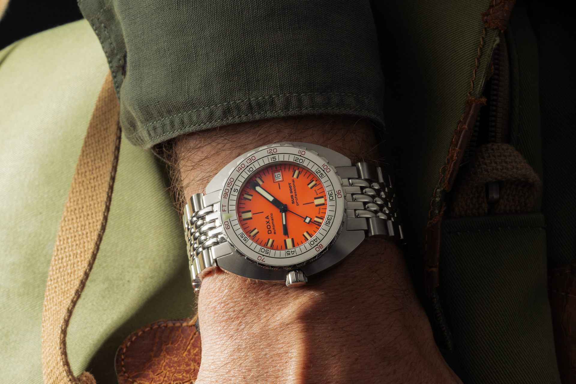 Doxa SUB 300T Professional Aristera Limited Edition Automatic (Orange Dial / 42.5mm)
