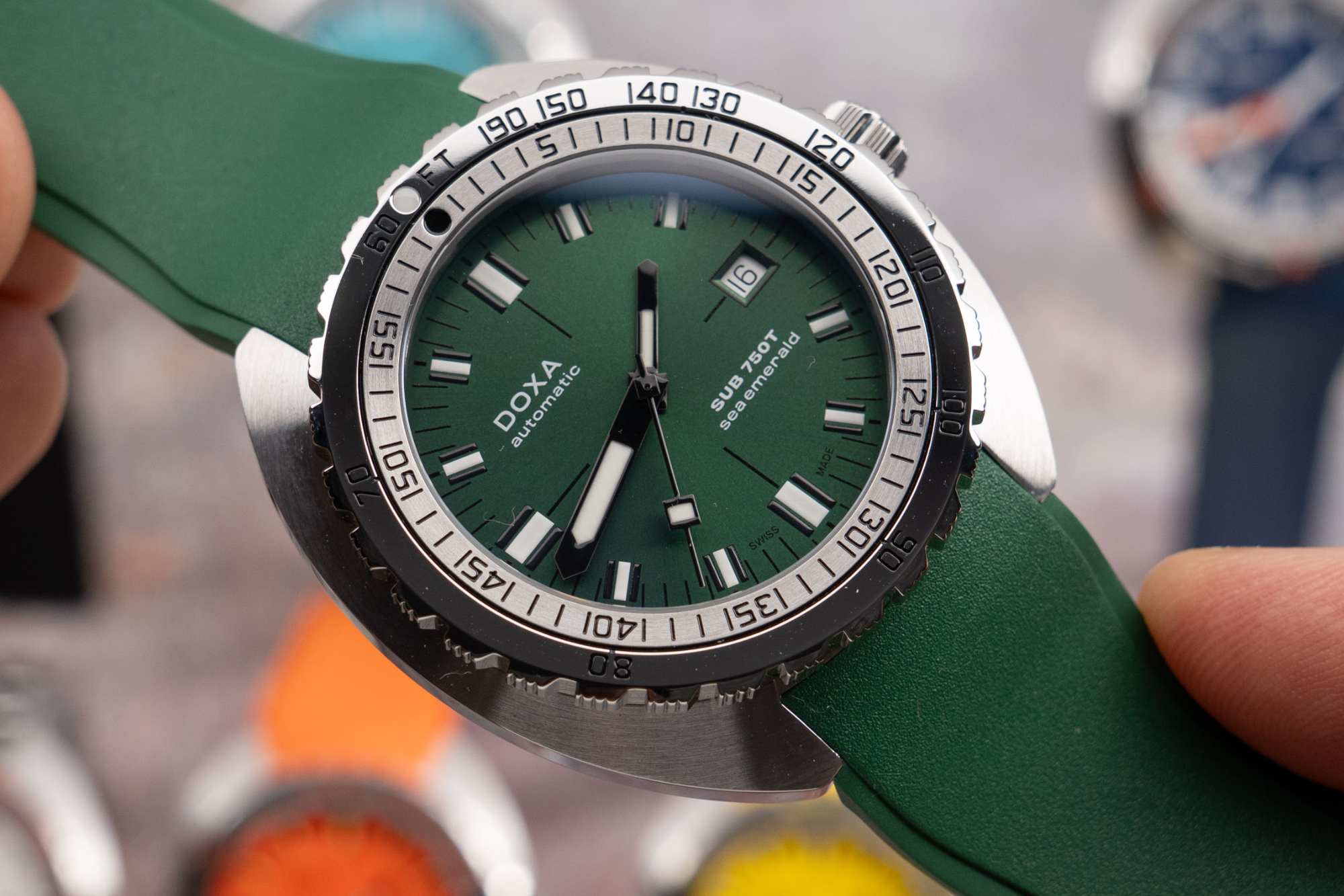 Doxa SUB 750T Sea Emerald Automatic (Green Dial / 45mm)