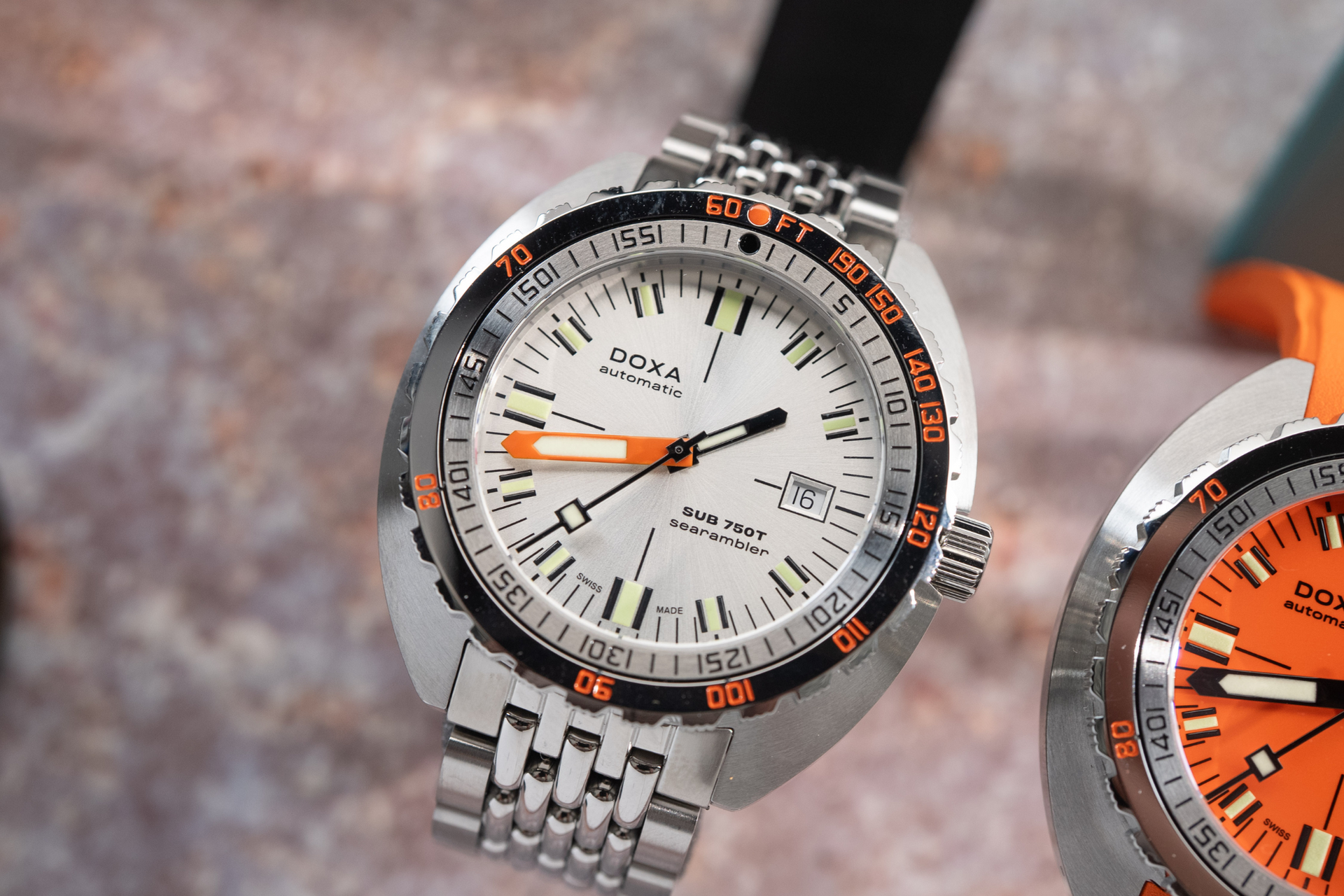 Doxa SUB 750T Searambler Automatic (Silver Dial / 45mm)