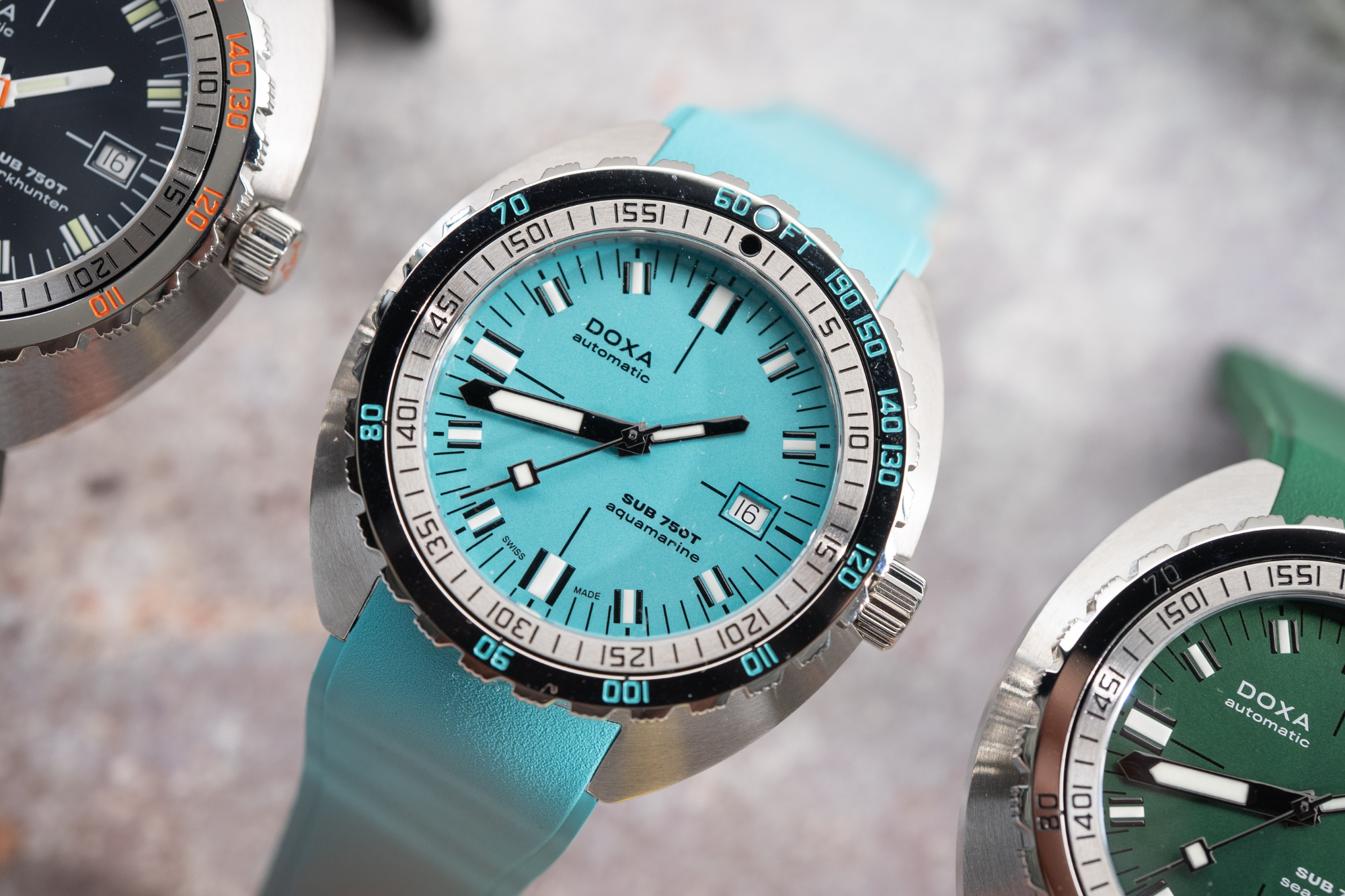 Doxa SUB 750T Aquamarine Automatic (Aquamarine Dial / 45mm)