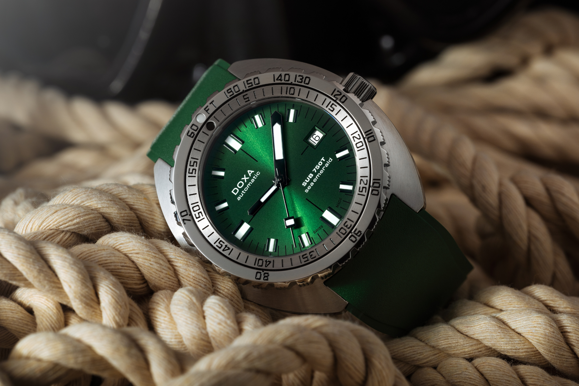Doxa SUB 750T Sea Emerald Automatic (Green Dial / 45mm)