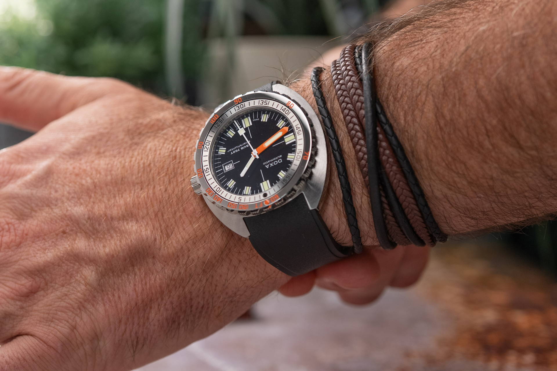 Doxa SUB 750T Sharkhunter Automatic (Black Dial / 45mm)