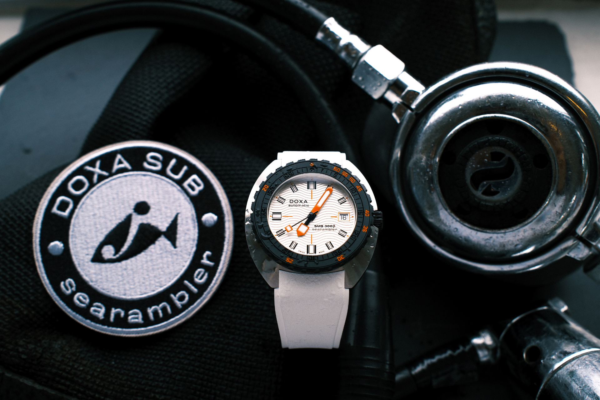 Doxa SUB 300 Beta Searambler Automatic (Silver Dial / 42.5mm)