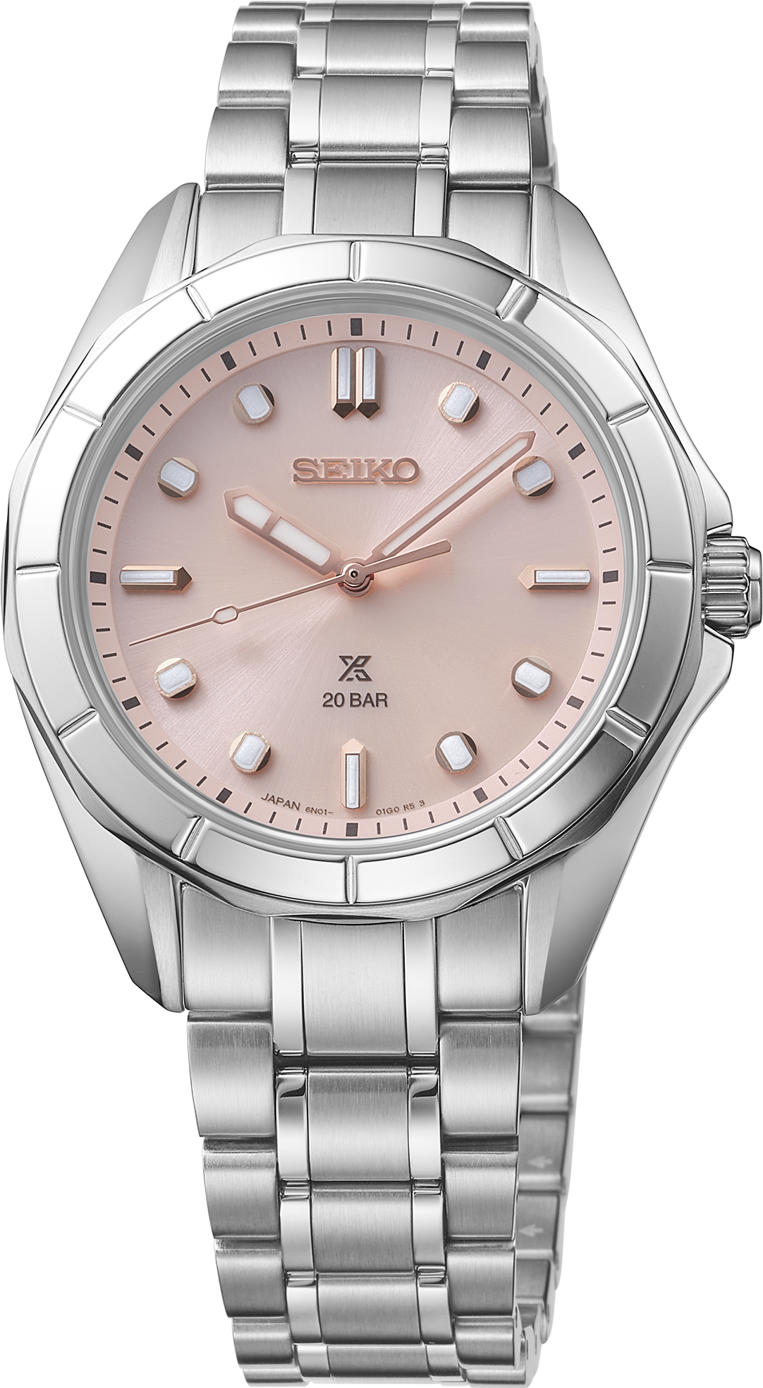 Seiko Prospex Sea SUR597 Quartz (Pink Dial / 34mm)