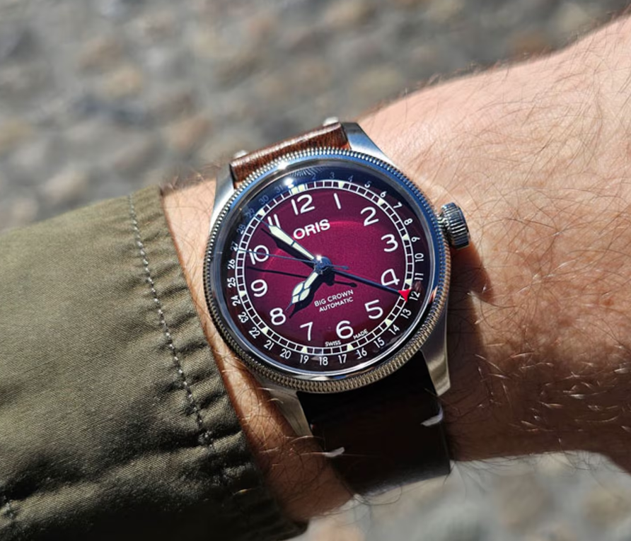 Oris Big Crown Pointer Date X Cervo Volante Automatic REF#75477854038-Set (Red Dial / 40mm)