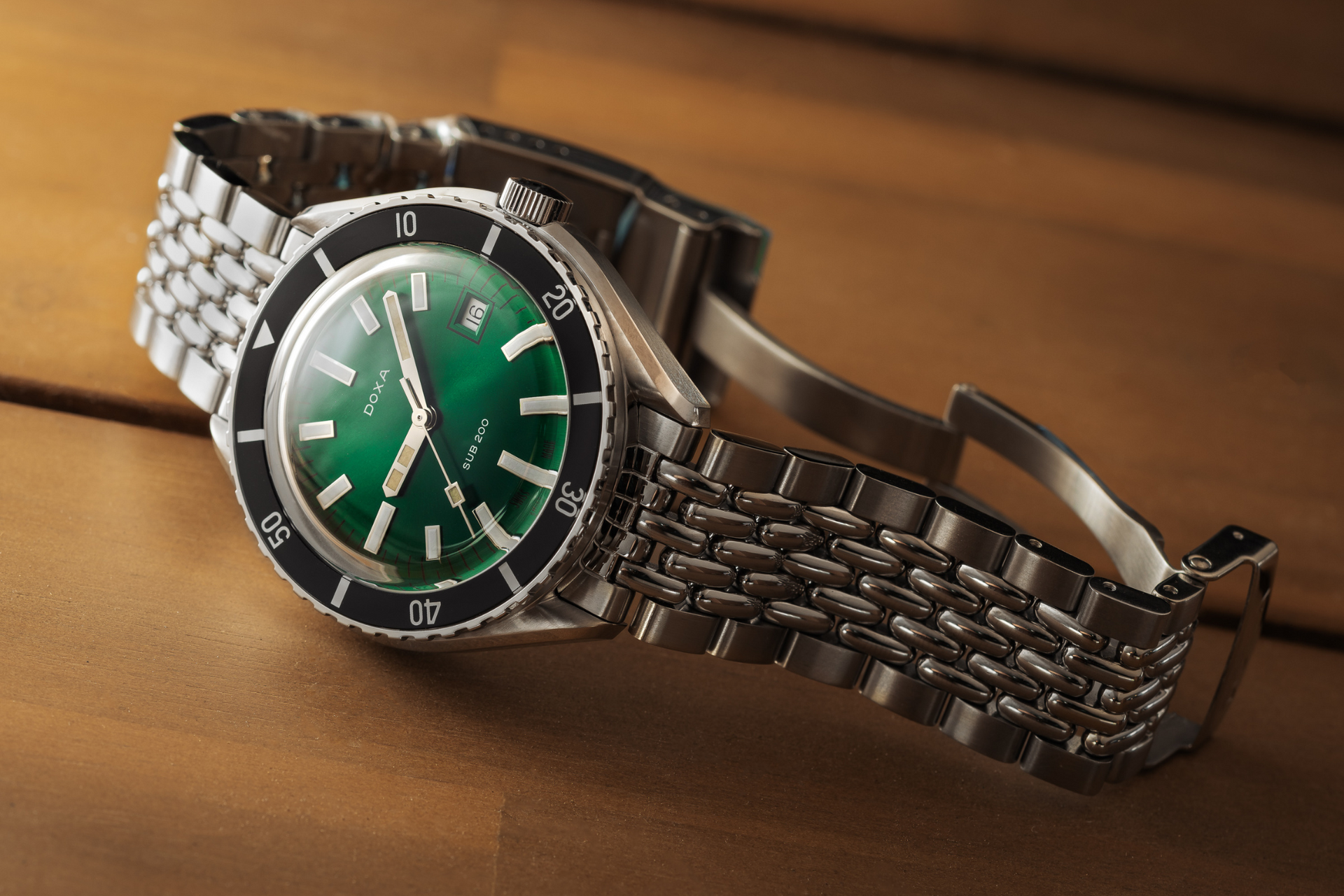 Doxa SUB 200 Sea Emerald Automatic (Green Dial / 42mm)