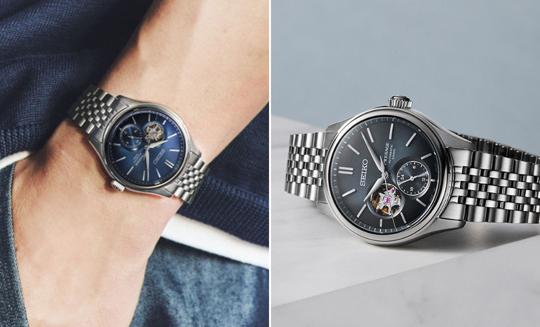 Seiko Presage Classic Series Open Escapement SPB527 Automatic (Blue Dial / 40mm)