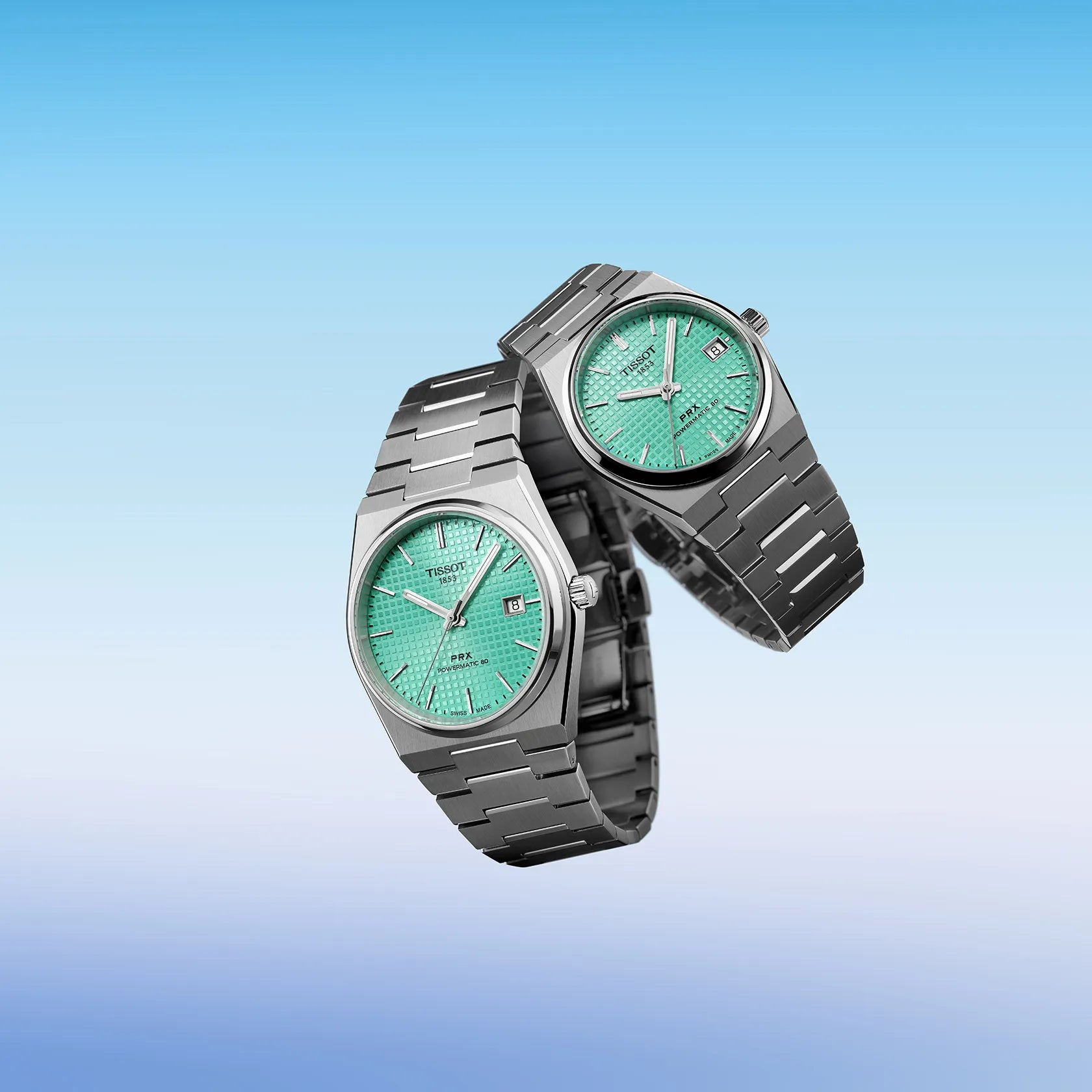Tissot PRX 35 Powermatic 80 (Turquoise Dial / 35mm)