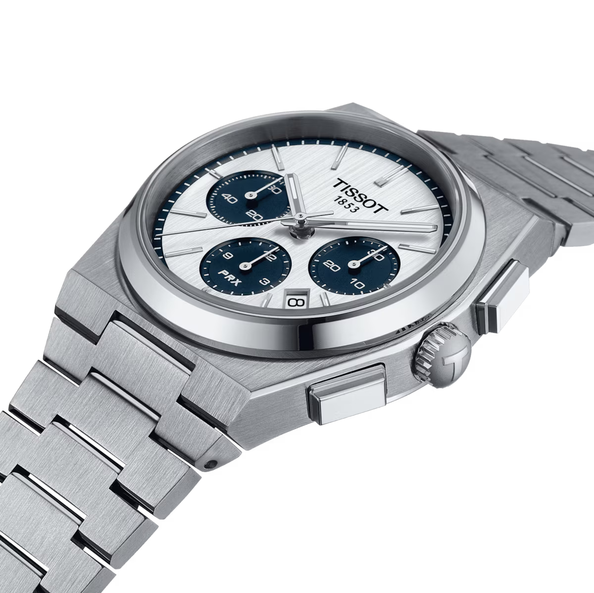 Tissot PRX Chronographe automatique (cadran blanc / 42mm)