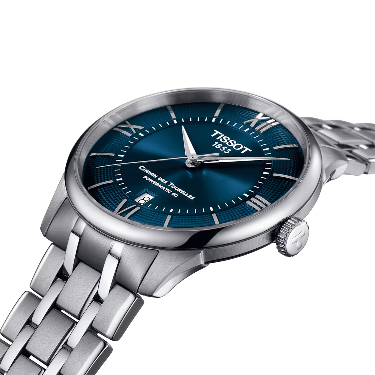 Tissot Chemin des Tourelles Powermatic 80 (cadran bleu / 39mm)