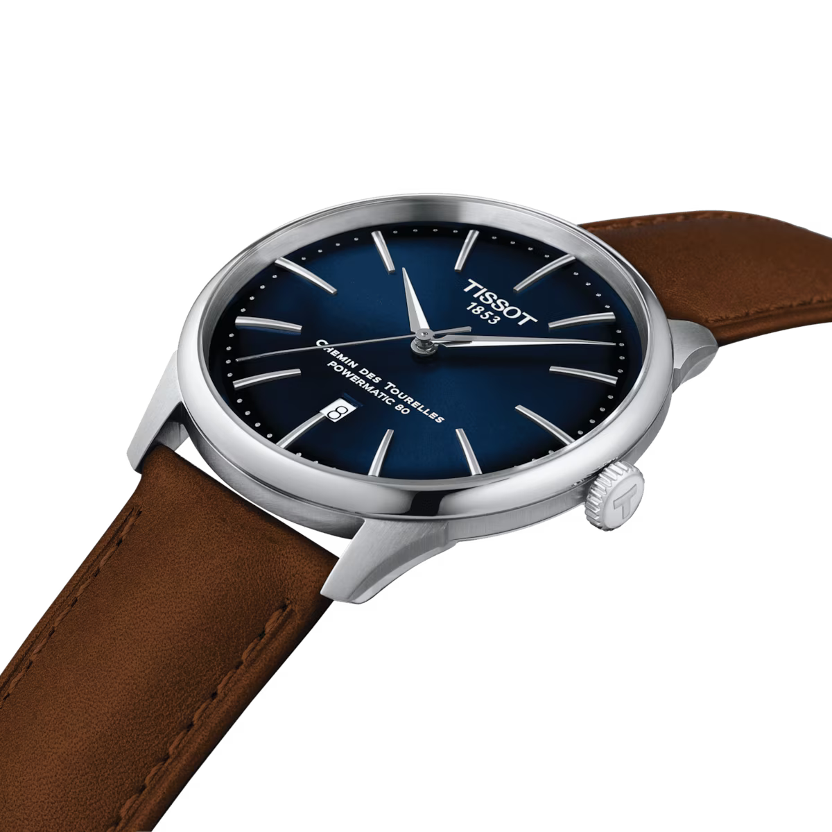 Tissot Chemin des Tourelles Powermatic 80 (cadran bleu / 42mm)