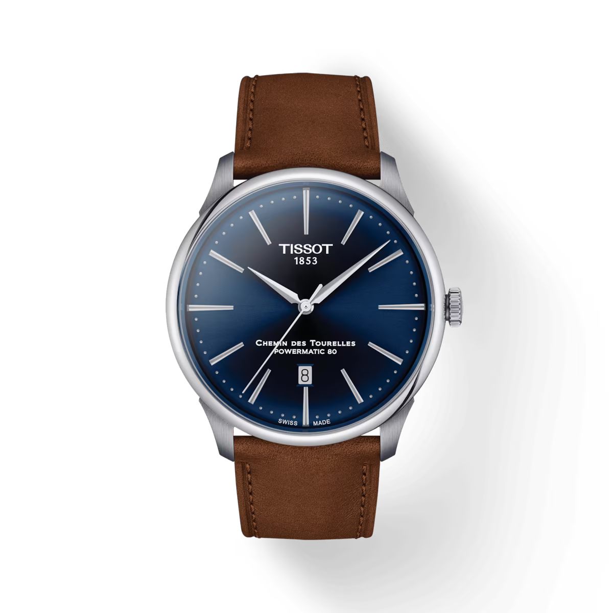 Tissot Chemin des Tourelles Powermatic 80 (cadran bleu / 39mm)
