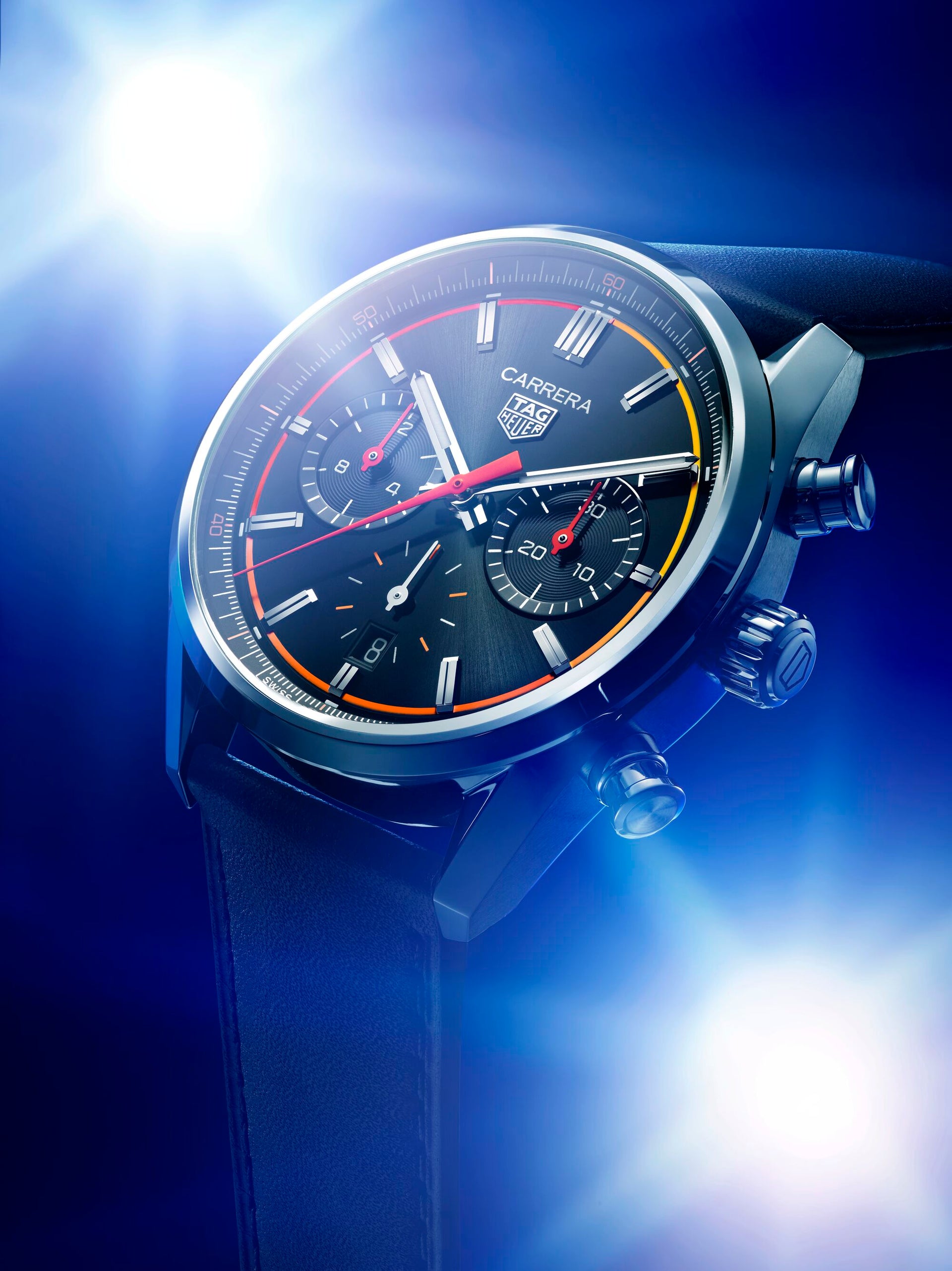 TAG Heuer Carrera Heuer 02 Chronographe automatique (cadran bleu / 42mm)