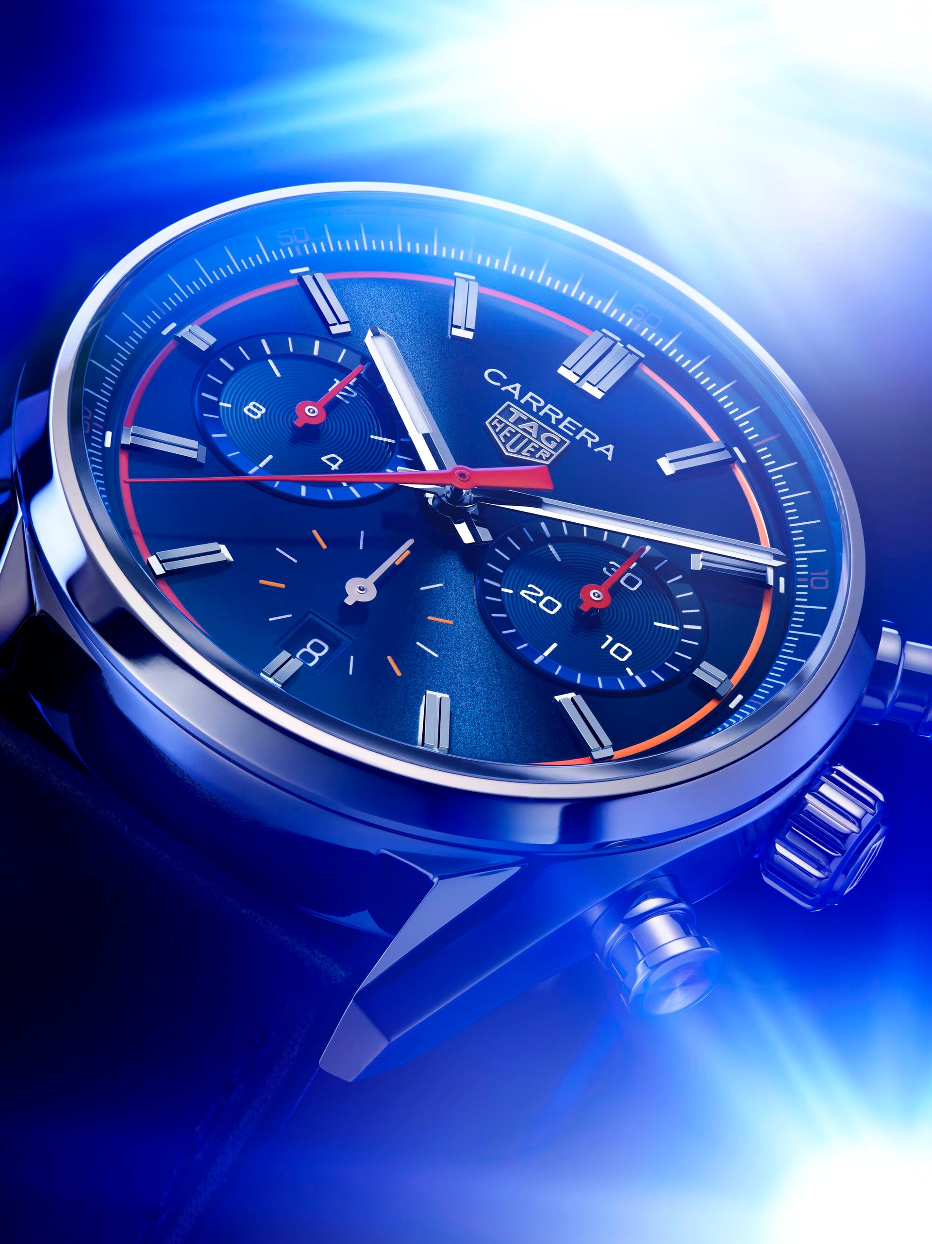 TAG Heuer Carrera Heuer 02 Chronographe automatique (cadran bleu / 42mm)