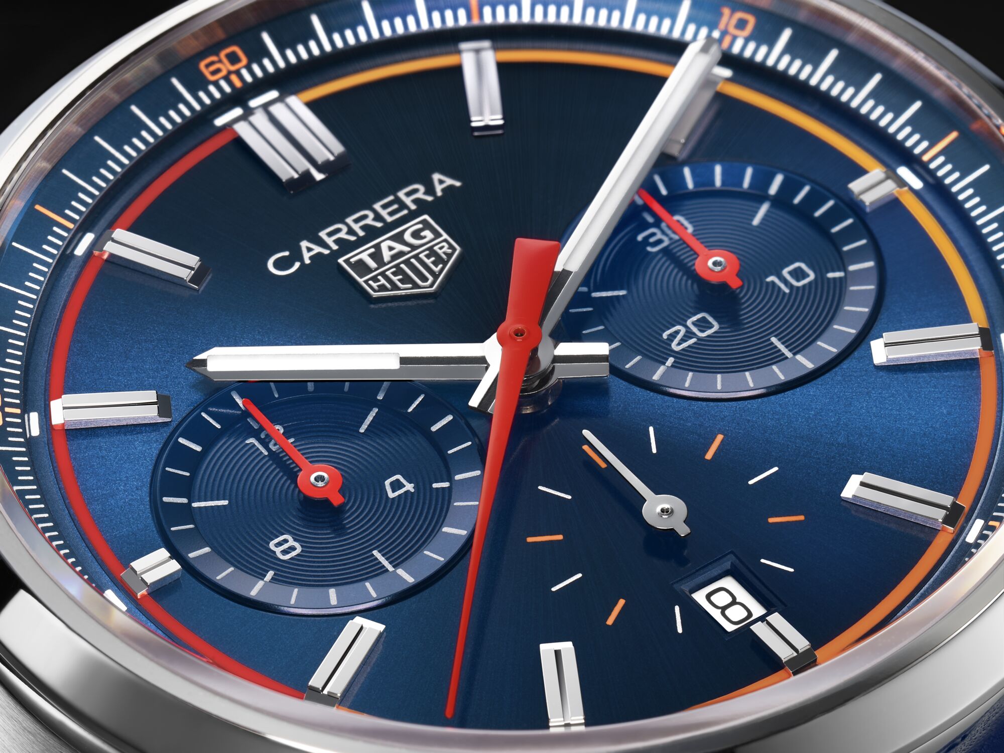 TAG Heuer Carrera Heuer 02 Automatic Chronograph (Blue Dial / 42mm)