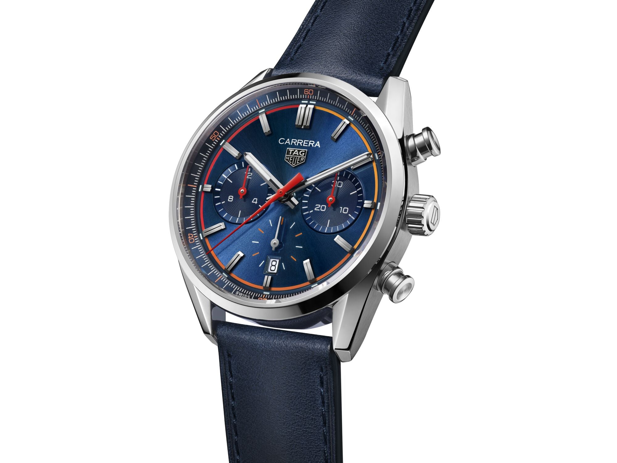 TAG Heuer Carrera Heuer 02 Automatic Chronograph (Blue Dial / 42mm)