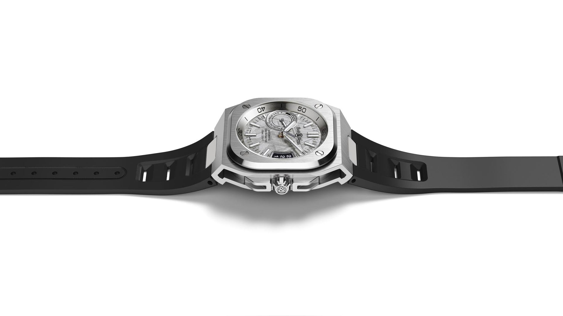 Bell & Ross BR-X5 Meteorite Automatic BRX5R-MTR-ST (Silver Meteorite Dial / 41mm)