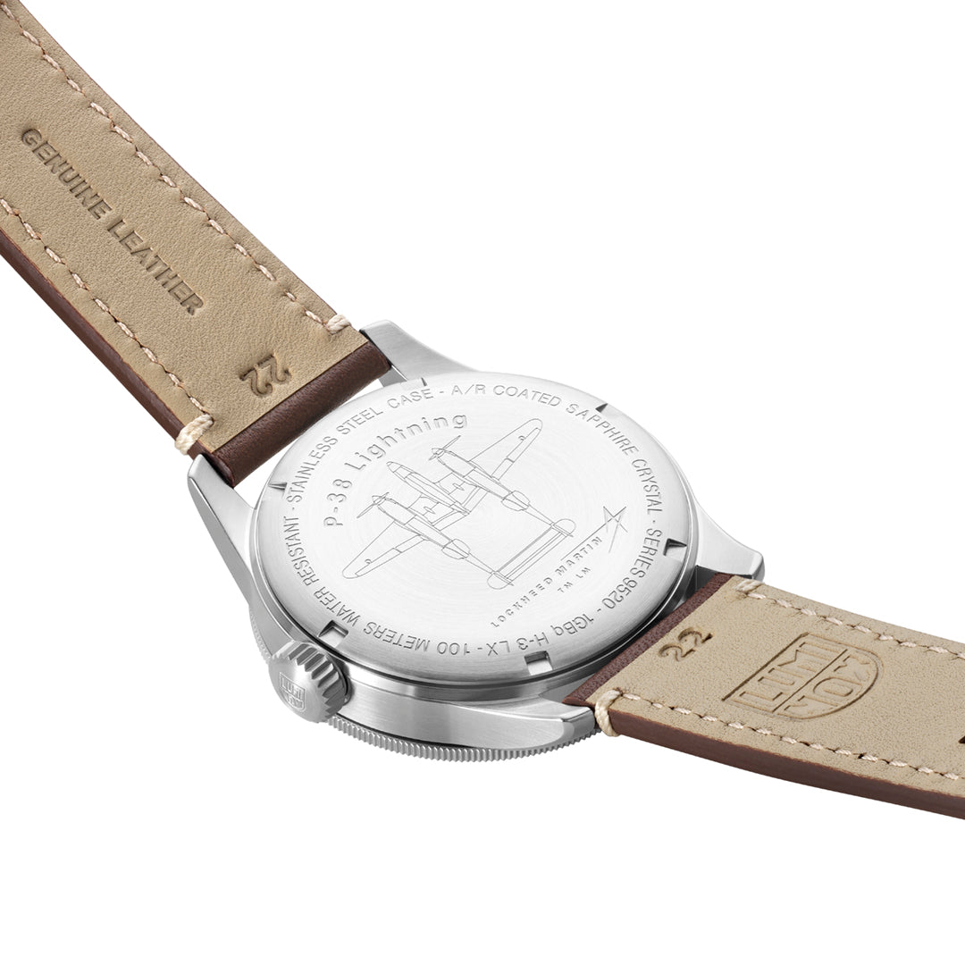 P-38 Lightning, 42MM - Black Dial