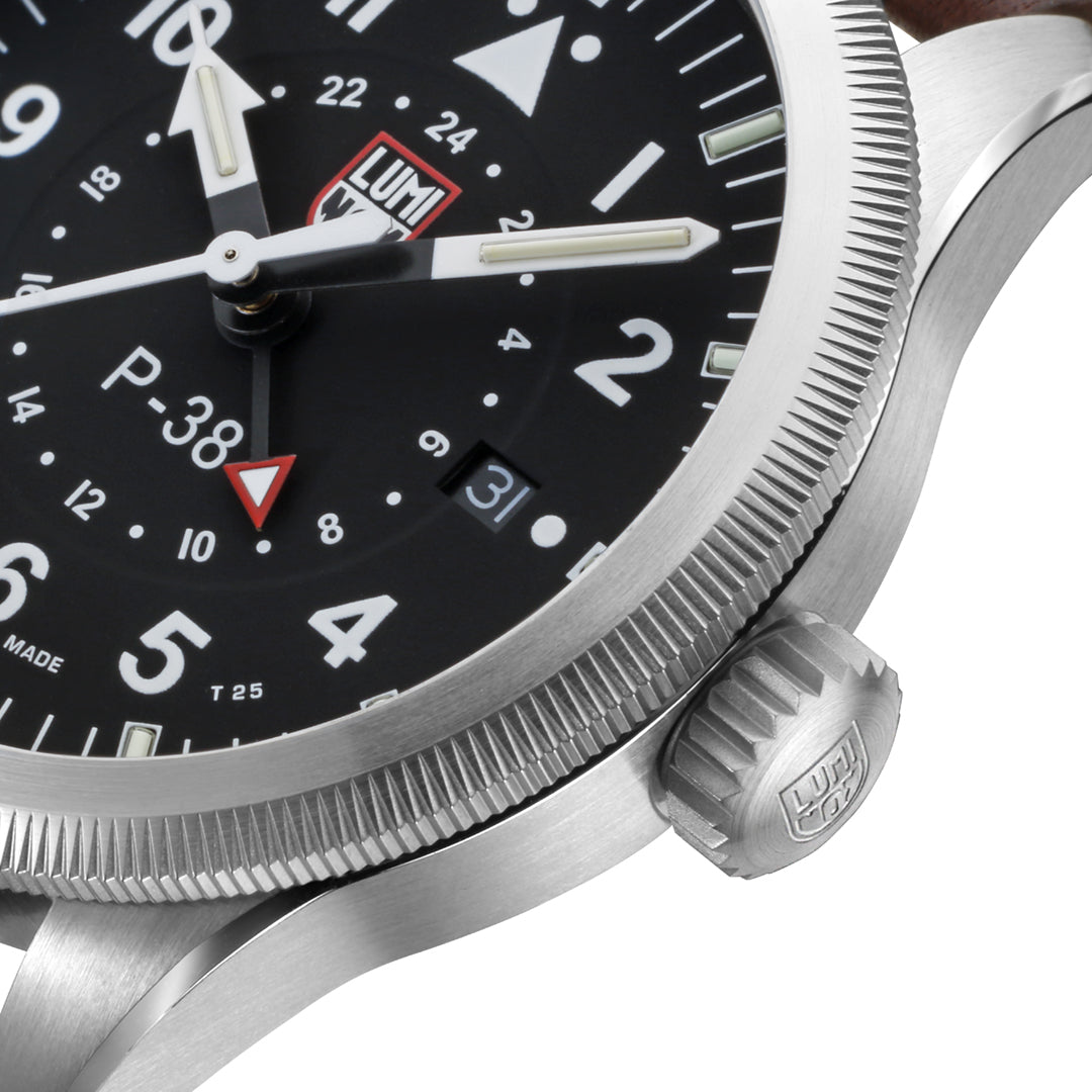 P-38 Lightning, 42MM - Black Dial