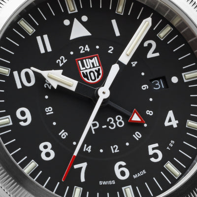 P-38 Lightning, 42MM - Black Dial