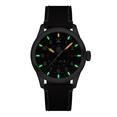 P-38 Lightning, 42MM - Black Dial