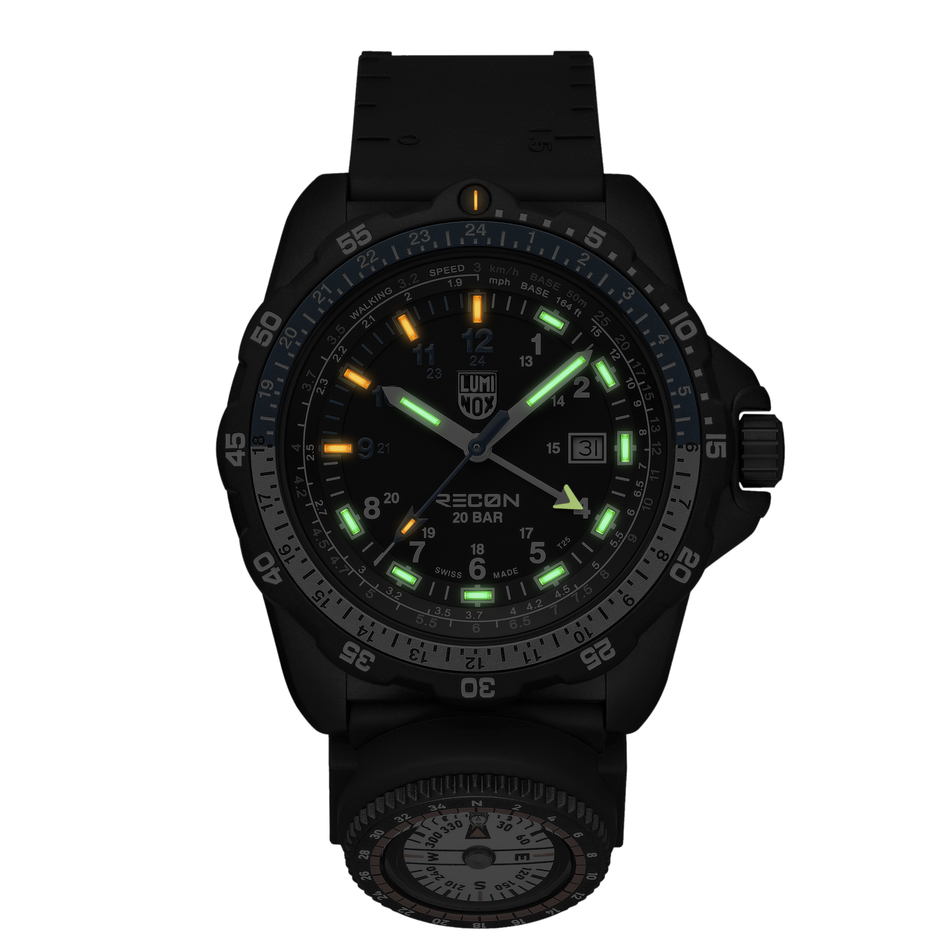 RECON Nav Spec, 46MM - Black Dial