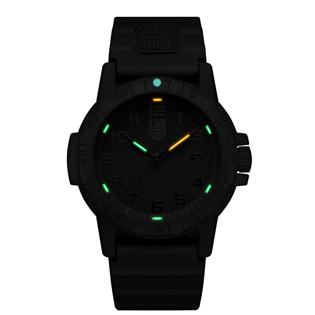 Leatherback SEA Turtle Giant, 44MM - Black Dial (Black-Out)