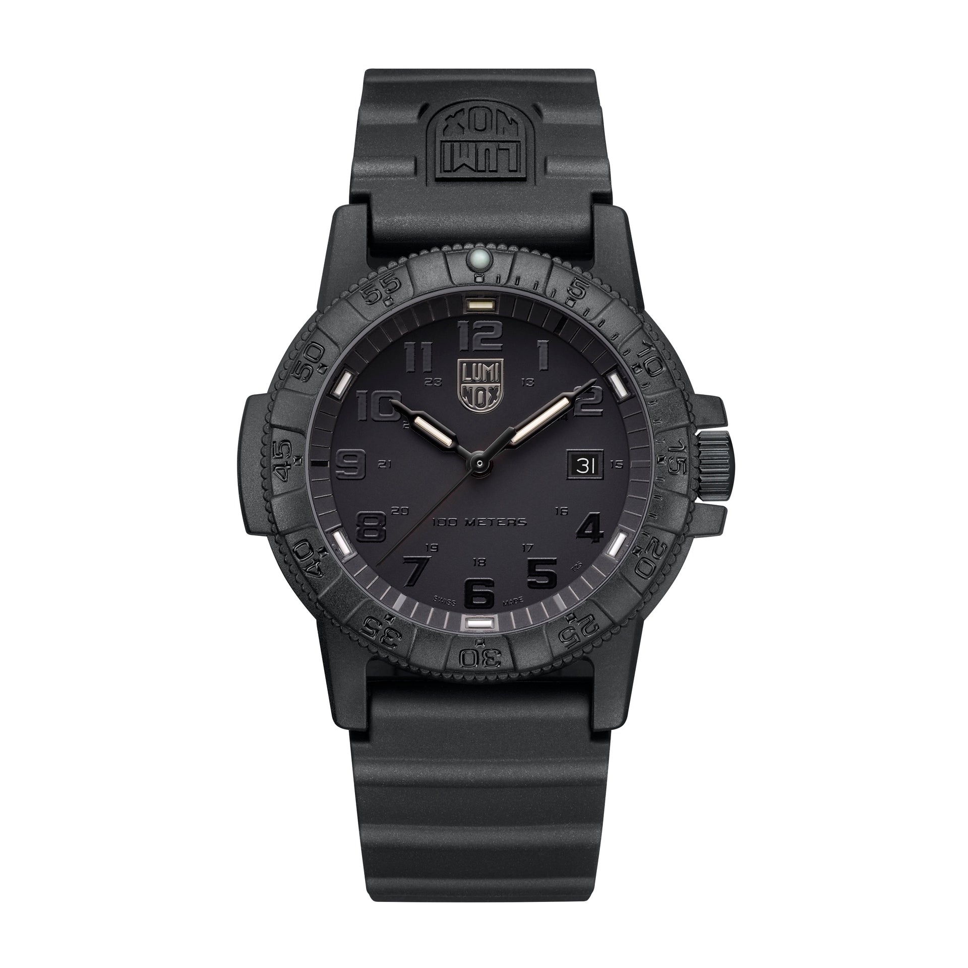 Leatherback SEA Turtle Giant, 44MM - Black Dial (Black-Out)