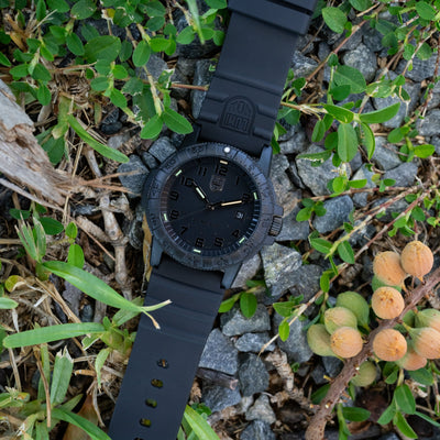 Leatherback SEA Turtle Giant, 44MM - Black Dial (Black-Out)