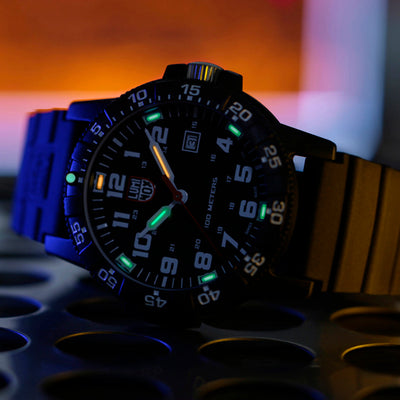 Leatherback SEA Turtle Giant, 44MM - Black Dial (White Markers)