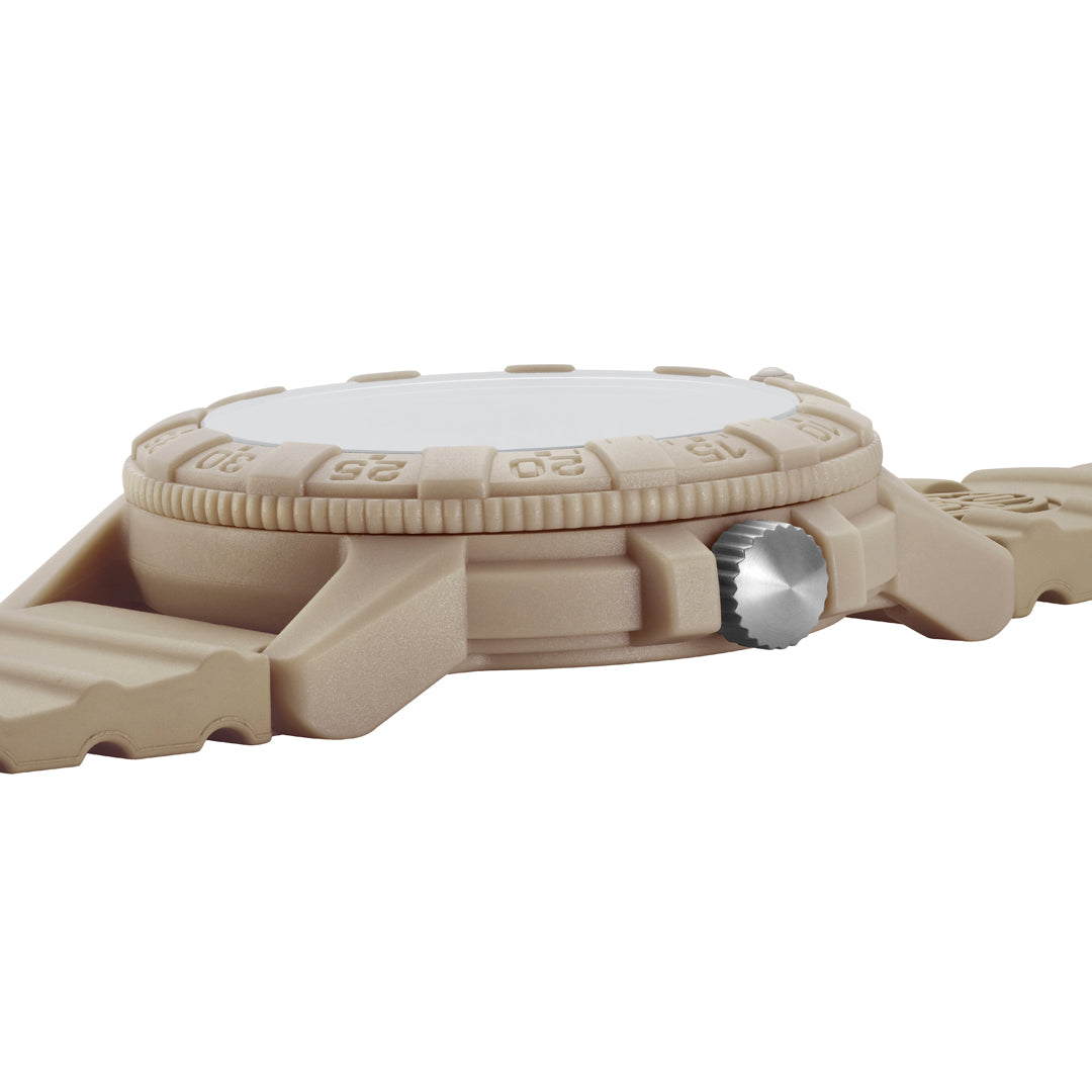 Leatherback SEA Turtle Giant, 44MM - Brown/Sand Dial
