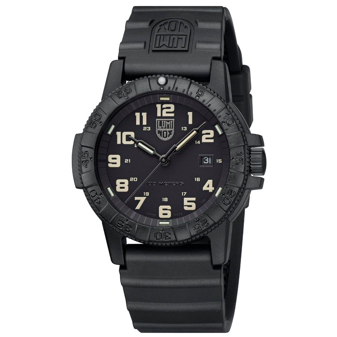 Leatherback SEA Turtle Giant, 44MM - Black Dial (Sand Markers)