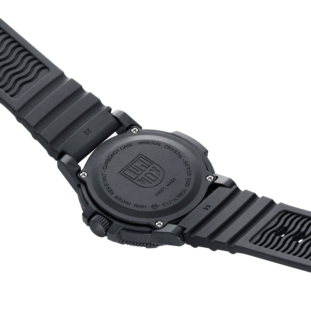 Leatherback SEA Turtle Giant, 44MM - Black Dial (Sand Markers)