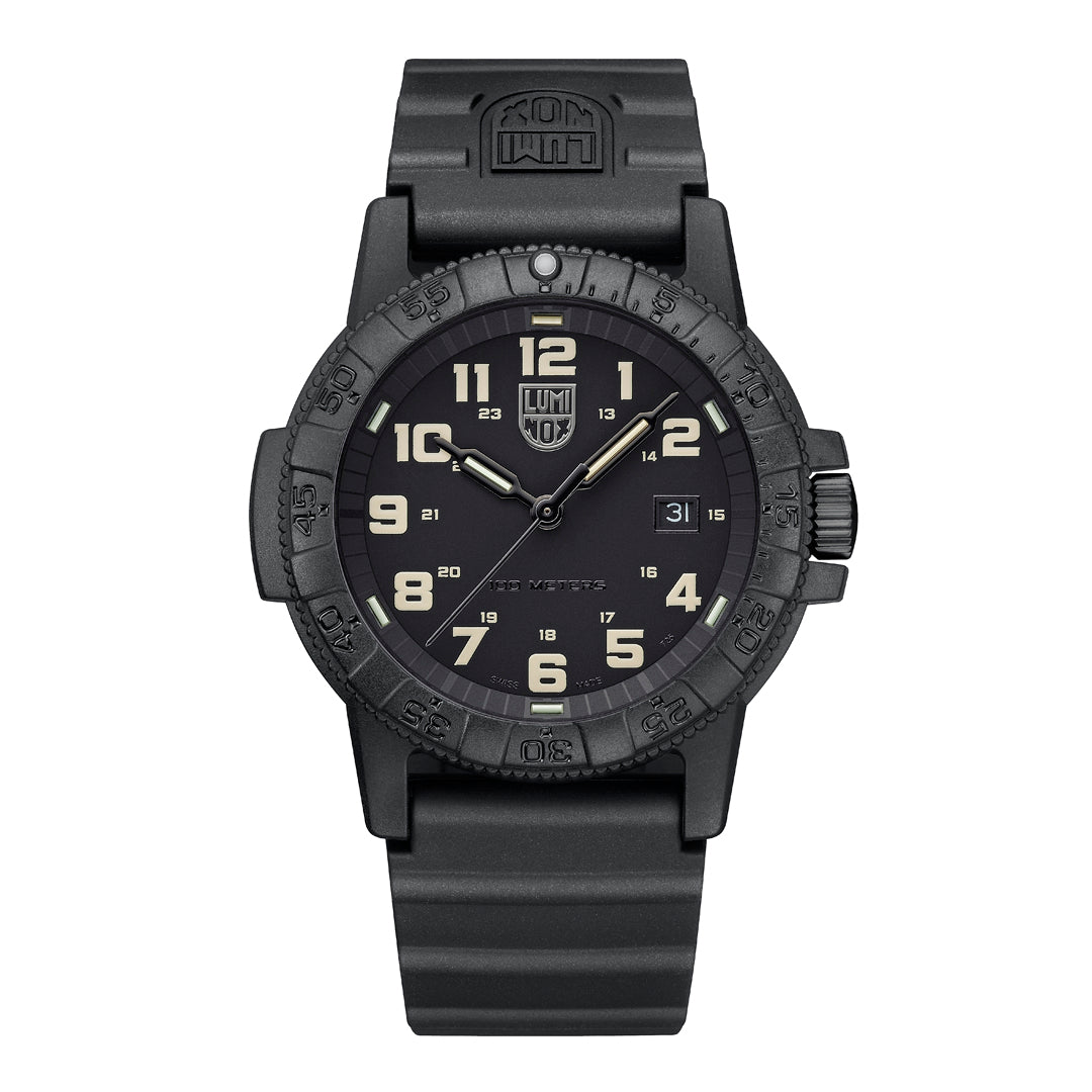 Leatherback SEA Turtle Giant, 44MM - Black Dial (Sand Markers)