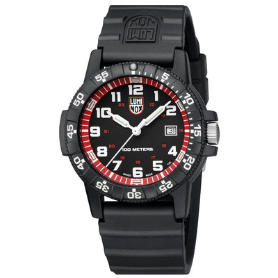 Leatherback SEA Turtle Giant, 44MM - Black/Red Dial