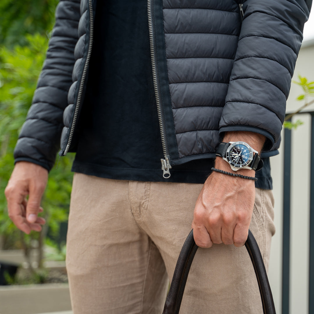Automatic Sport Timer, 42MM - Black Dial