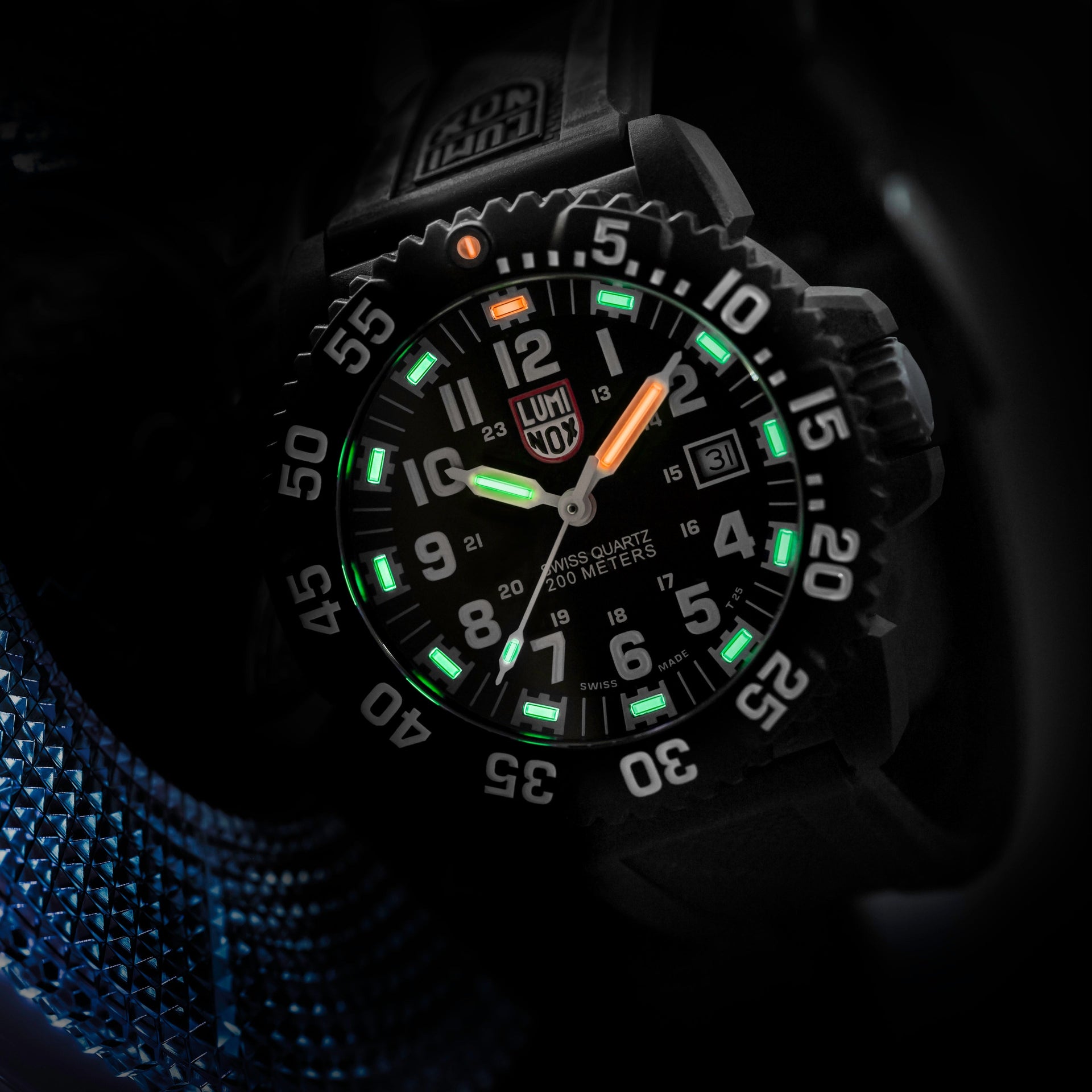 Navy SEAL Colormark, 44MM - Black Dial