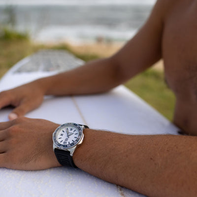 Pacific Diver Automatic Heritage, 42MM - White Dial