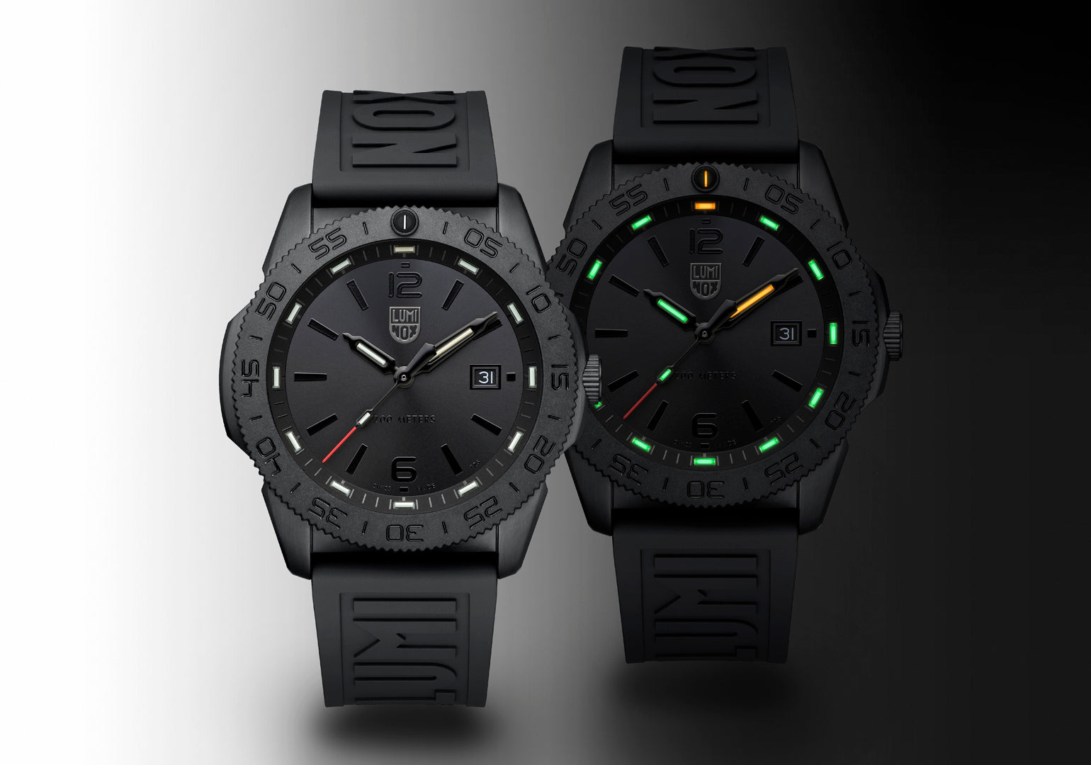 Pacific Diver, 44MM - Black Dial (Black-Out)