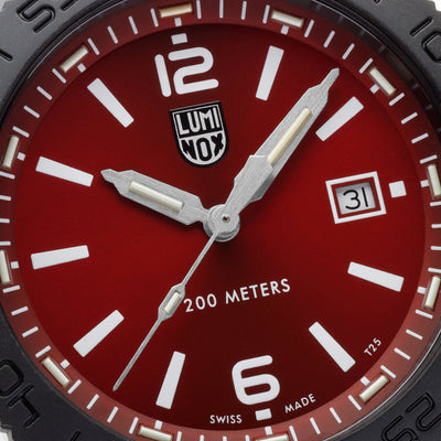 Pacific Diver, 44MM - Red Dial