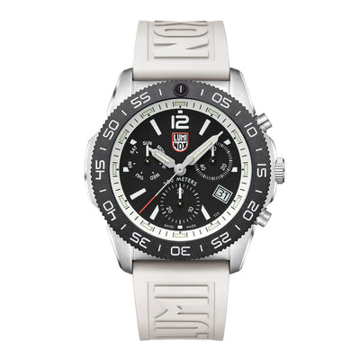 Pacific Diver Chronograph, 44MM - Black/White Dial