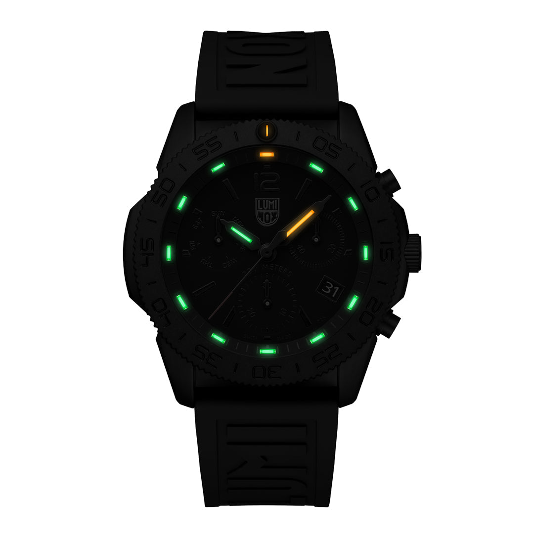 Pacific Diver Chronograph, 44MM - Black Dial (Black-Out)
